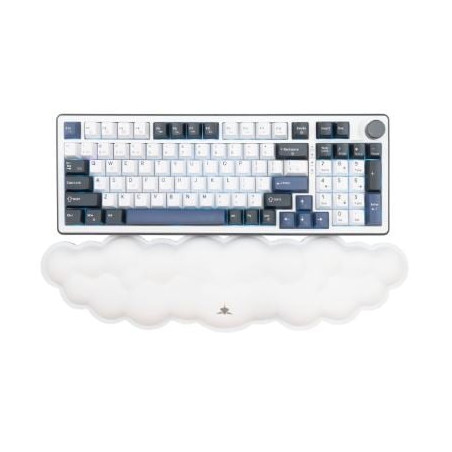 cuscinetto poggiapolsi white shark kp-012 bper tastiera ianco