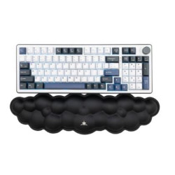 cuscinetto poggiapolsi white shark kp-012 per tastiera nero