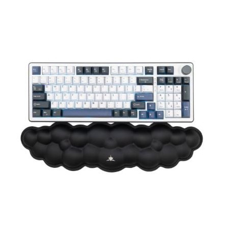 cuscinetto poggiapolsi white shark kp-012 per tastiera nero