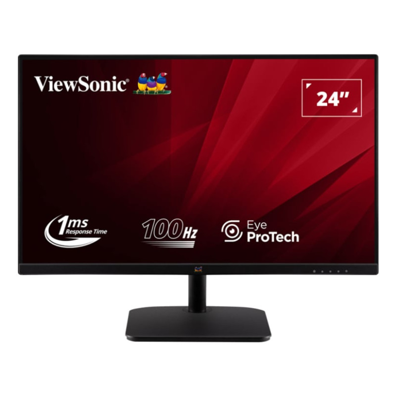 monitor led 24" viewsonic va2432-h-2 full hd 1920x1080p/1ms/classe