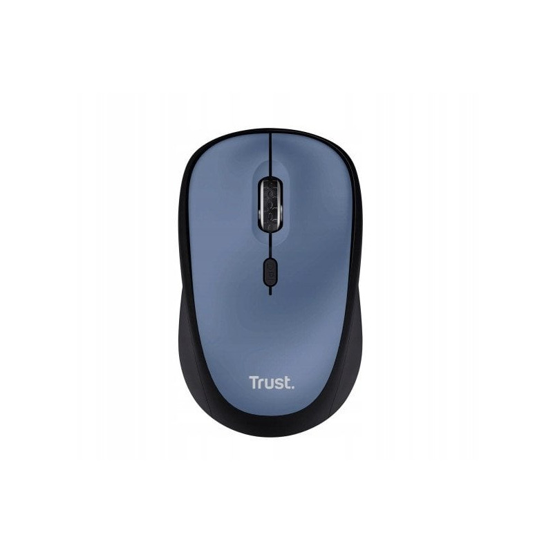 mouse trust yvi+ silent ottico wireless usb 2.4ghz ambidestro 1600dpi