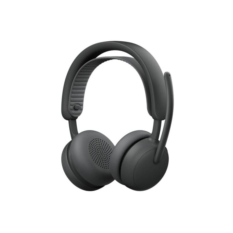 cuffie logitech zone wireless 2 es uc version a padiglione con microfono/ricevitore