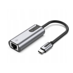 adattatore di rete usb vention usb 3.0 gigabit ethernet grigio [cfnhb]