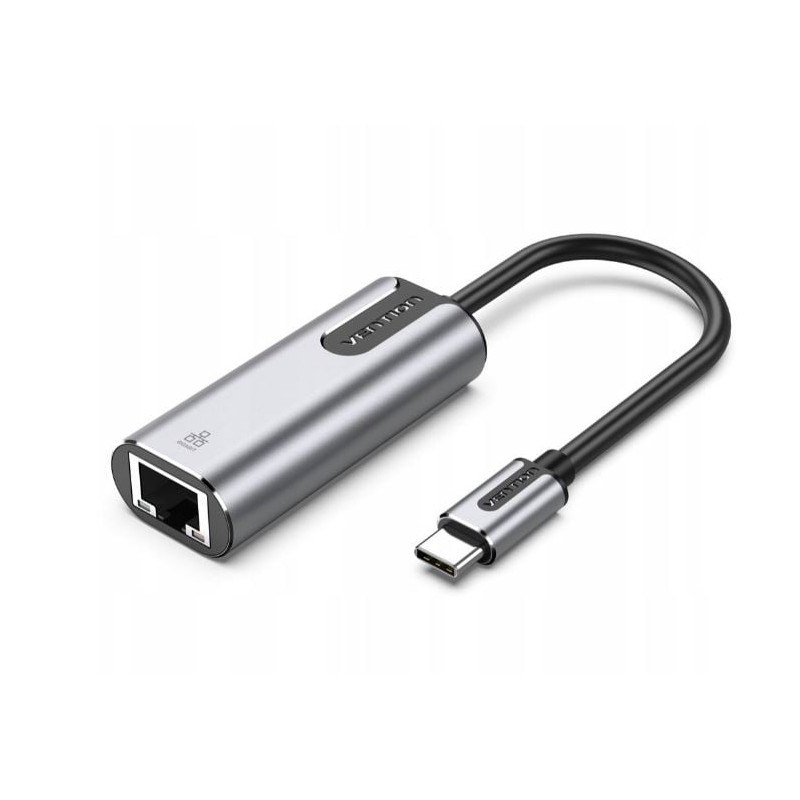 adattatore di rete usb vention usb 3.0 gigabit ethernet grigio [cfnhb]