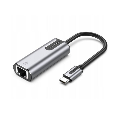 adattatore di rete usb vention usb 3.0 gigabit ethernet grigio [cfnhb]
