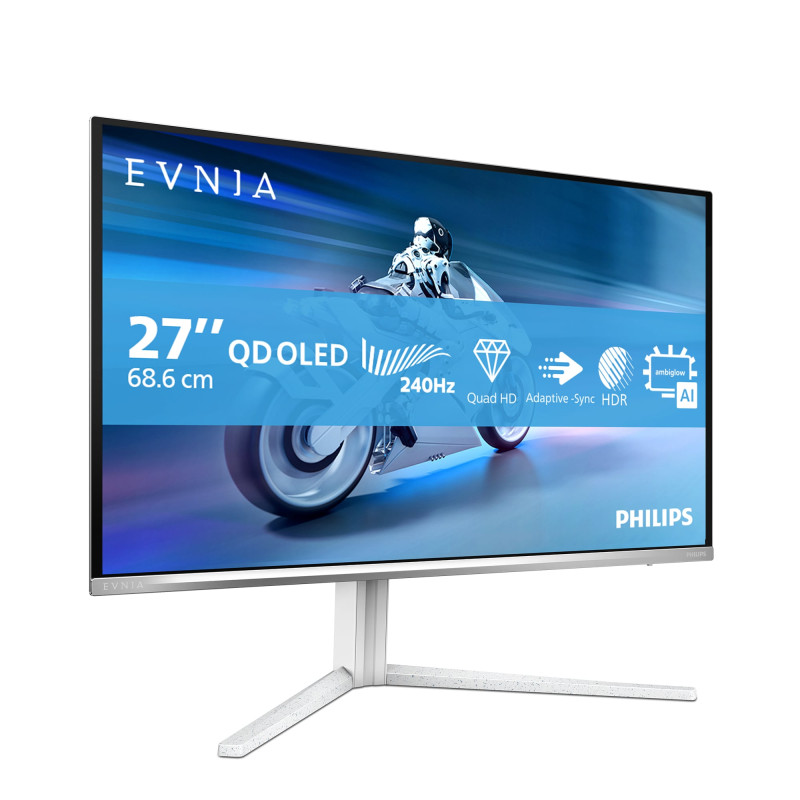monitor oled 27'' philips evnia 27m2n6501l quad hd 2560x1440