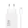 alimentatore da rete xiaomi con cavo usb-c 33w bianco [bhr9956eu]