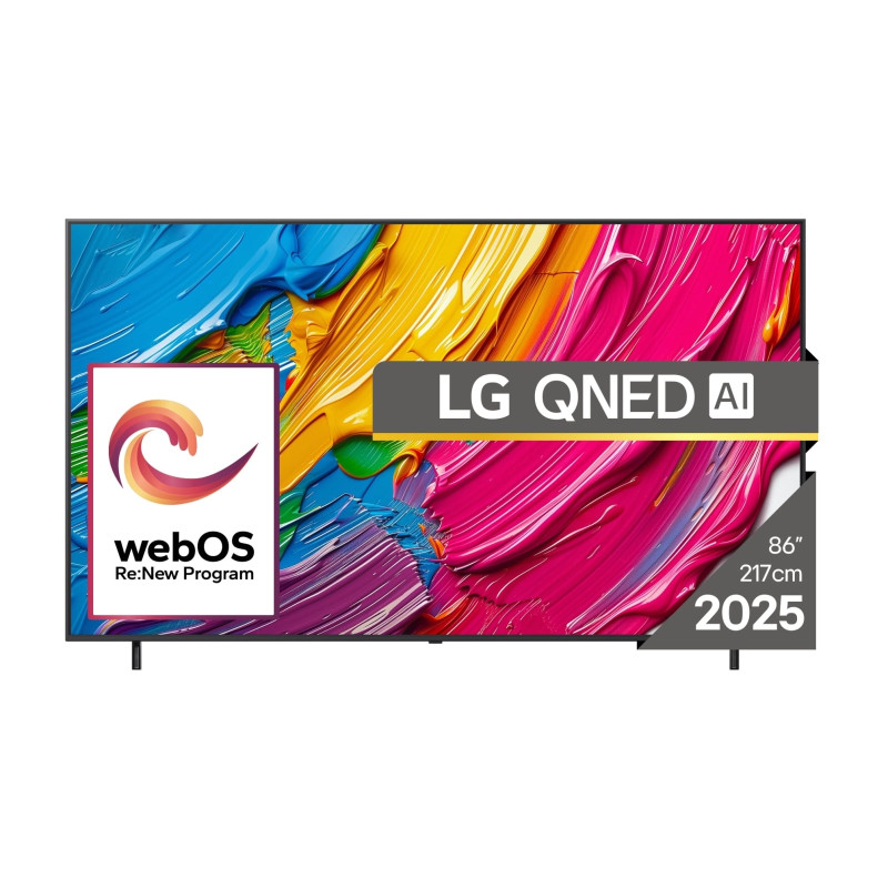 tv led 86" lg qned 4k uhd 3840x2160p smart tv classe e nero