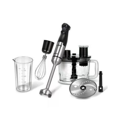 frullatore ad immersione mpm mbl39m 1500w nero/acciaio [hkmpmbrmbl39m00]