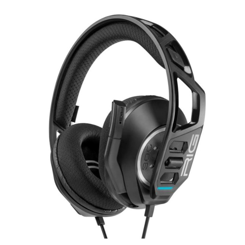 cuffie nacon premium 300 pro hn per gaming nero