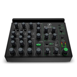 mixer audio mackie mobilemix 8canali 48v nero [mobilemix]