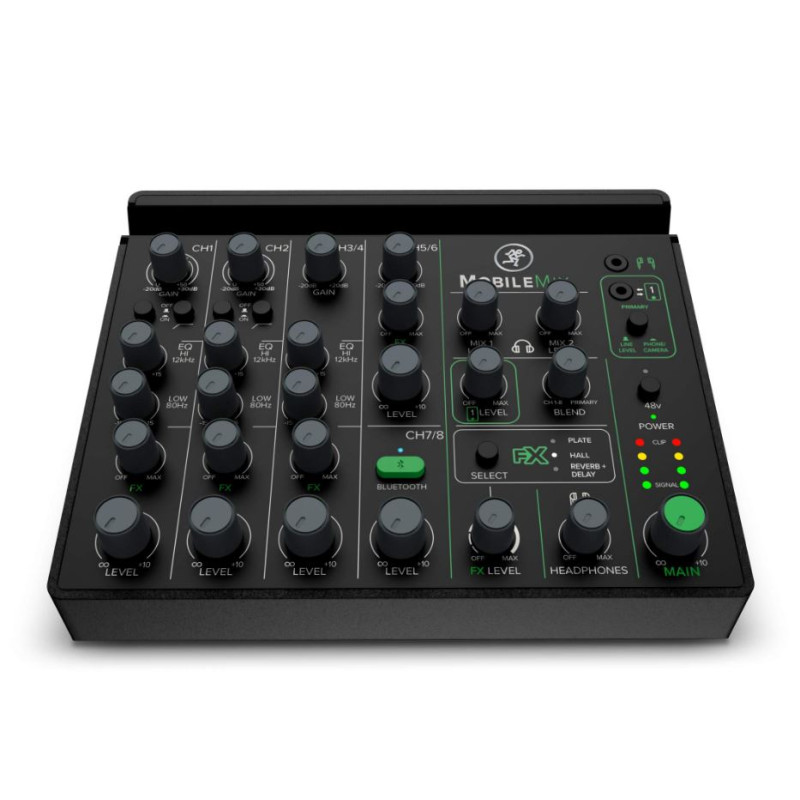 mixer audio mackie mobilemix 8canali 48v nero [mobilemix]