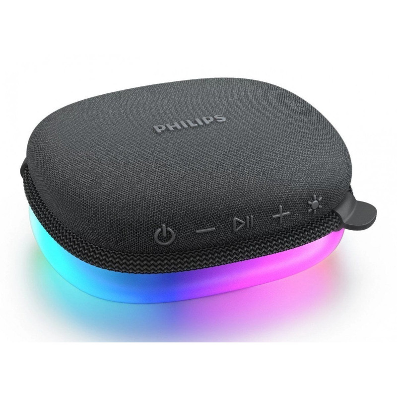 altoparlante philips tas2307bk/00 bluetooth 10w con luci nero [ugphibtas2307bk]