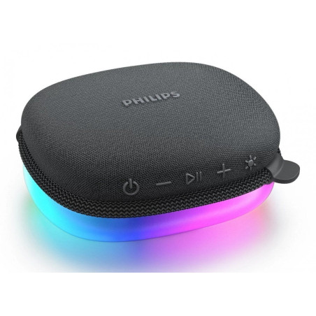 altoparlante philips tas2307bk/00 bluetooth 10w con luci nero [ugphibtas2307bk]
