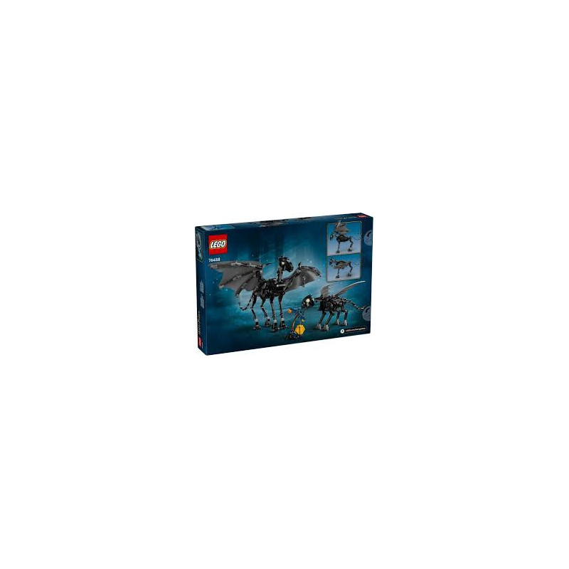 kit di costruzione lego 76458 famiglia thestral multicolore 548pz