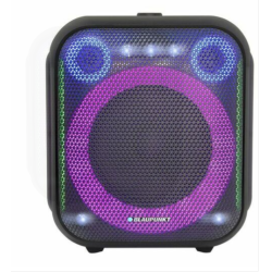 altoparlante blaupunkt party box portatile bluetooth 120w nero [pb6led]
