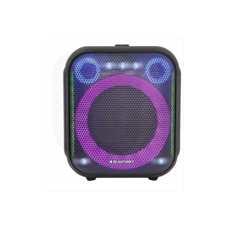 altoparlante blaupunkt party box portatile bluetooth 120w nero [pb6led]