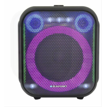 altoparlante blaupunkt party box portatile bluetooth 120w nero [pb6led]