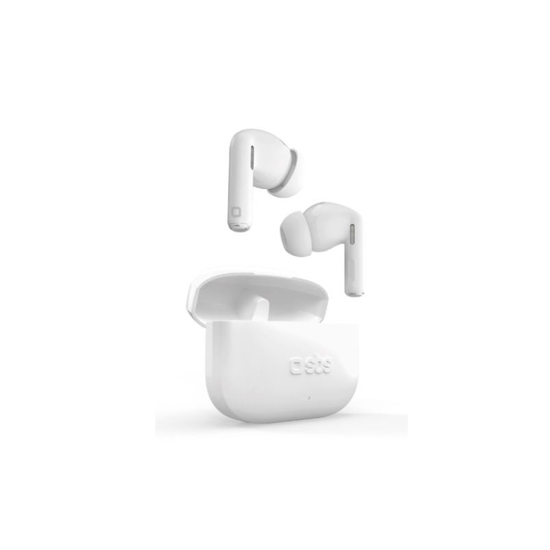 auricolari sbs teeartwsspikew wireless/bluetooth bianco [teeartwsspikew]