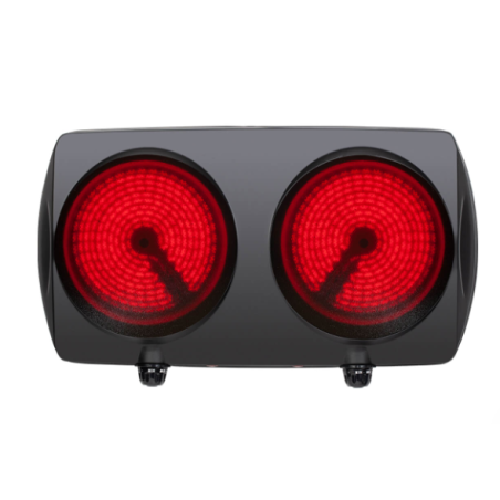 piano cottura ardes foce02 vetroceramica 2 zone 2500w nero [arfoce02]