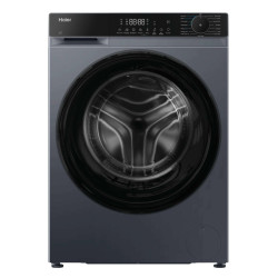 lavatrice haier carica frontale 59.5 cm 10kg 1400rpm classe a grigio