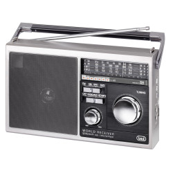 radio portatile trevi con usb mp3 sd mb 749w grigio [0074910]