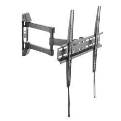 supporto da parete munari per tv/monitor fino a 55 massima 35kg nero