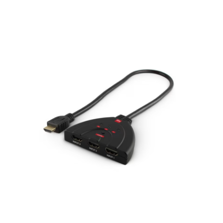 switch hdmi alpha electronic a 3 ingressi e 1 uscita - ct206/7
