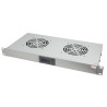 ventolazione armadi techy 2 ventole 1u per rack 19'' con