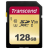 128gb scheda sdxc transcend 500s class 10 uhs-i u3 v30 [ts128gsdc500s]