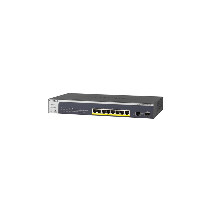 switch netgear gs510tpp 8x1gb poe+ (190w) 2xsfp [nuntgss8p000009]