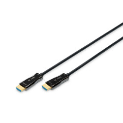 cavo digitus hdmi aoc hybrid, uhd 4k, 20 [ak-330125-200-s]