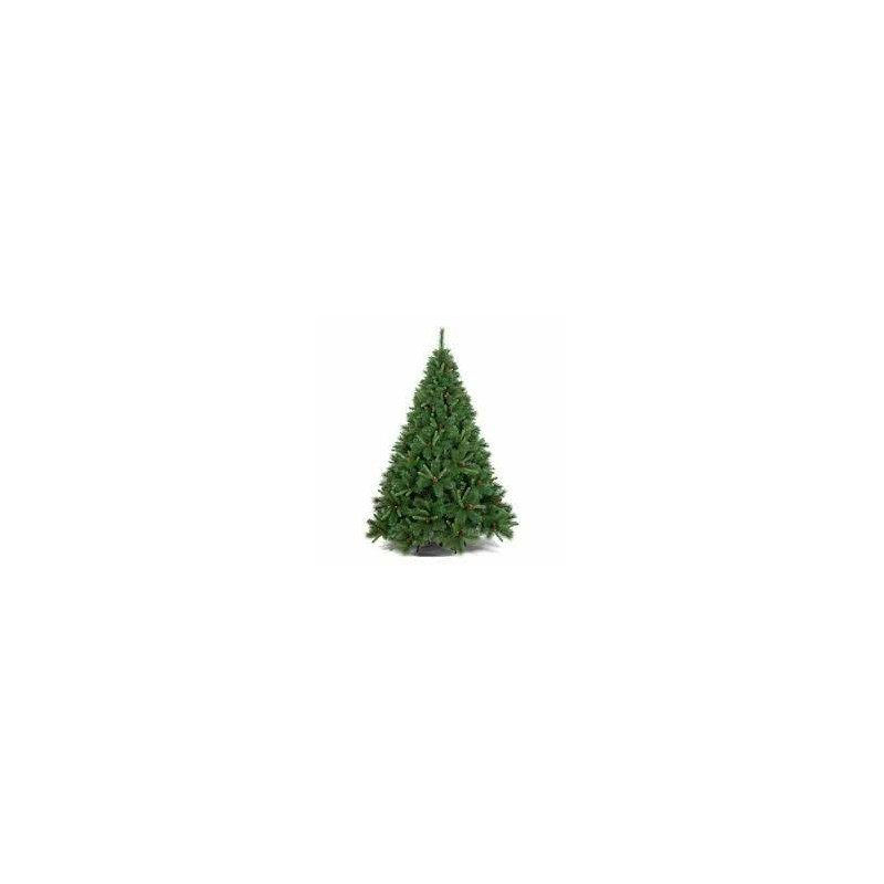 albero di natale amicasa tarvisio con pigne 2.1m verde