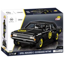 modellino cobi opel rekord c scale 1/12 nero [24333]