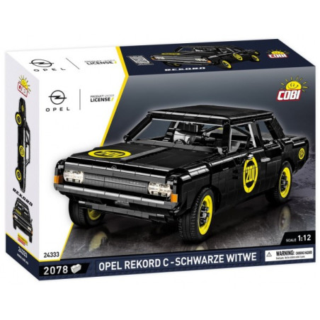 modellino cobi opel rekord c scale 1/12 nero [24333]
