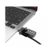 cavo di sicurezza compulocks ledge per macbook air m2 2022 [mbaldg04cl]