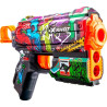 pistola zuru blaster x-shot skins flux graffiti 8dardi multicolore