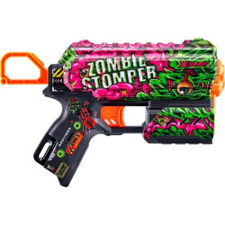 pistola zuru blaster x-shot skins flux zombie stomper multicolore