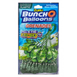 palloncini zuru bunch o balloons 56319 fill & tie granate 100/60s