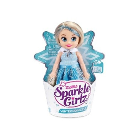 bambola sparkle girlz winter princess 4.7" 48pz [wlsgii0uc010148]
