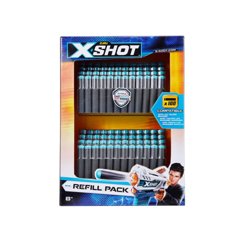 set frecce x-shot refill pack 100pz [wbxshp0uh040541]