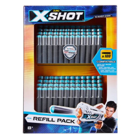 set frecce x-shot refill pack 100pz [wbxshp0uh040541]