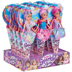 bambola zuru sparkle girlz cono unicorn princess 27cm assortiti multicolore