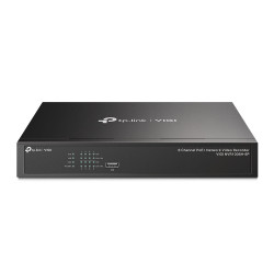 videoregistratore di rete tp-link vigi nvr1008h-8p nero