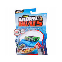 set modellino zuru robo alive barca micro serie 3 multicolore 48pz