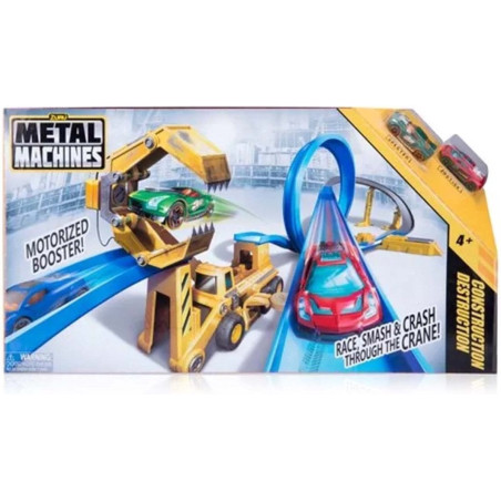 set da gioco zuru metal machines - distruzione: pista da corsa