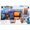 pistola zuru x-shot blaster skins dread gametime + 12 dardi multicolore