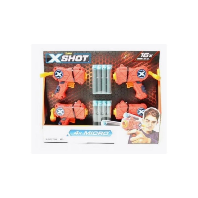 freccette zuru x-shot air pocket technology blu 200pz [wbxshp0uh047595]