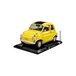 modellino cobi fiat 500 abarth executive edition 1/12 giallo/nero