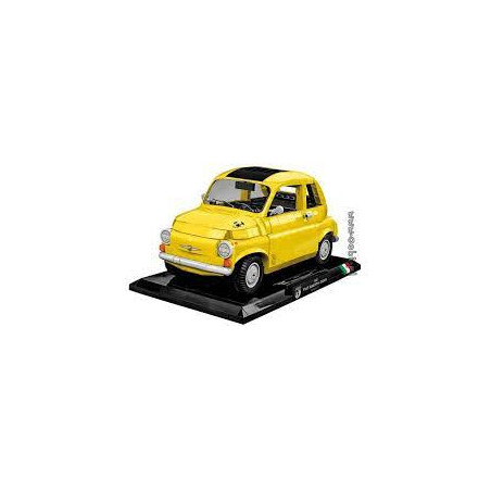 modellino cobi fiat 500 abarth executive edition 1/12 giallo/nero